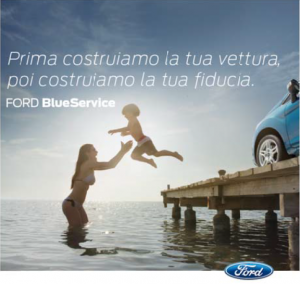 Ford BlueService. Sempre vicino a te.